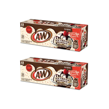 Laden Sie das Bild in den Galerie-Viewer, A&amp;W Ice Cream Sundae Soda 24 Dosen