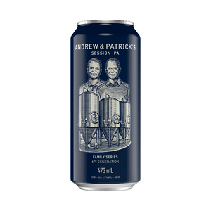 Andrew and Patrick's Session IPA 473 ml