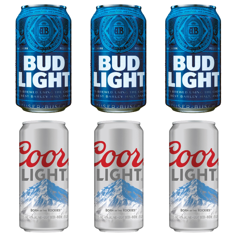 Bud Light + Coors Light Dose