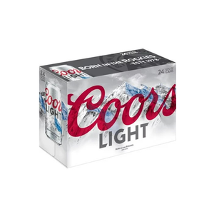 24 Dosen Coors Light