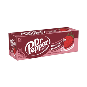 Dr Pepper Strawberries & Cream 355 ml Dose