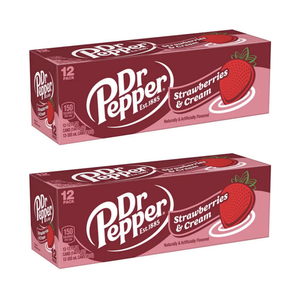 Dr Pepper Strawberries & Cream 355 ml Dose