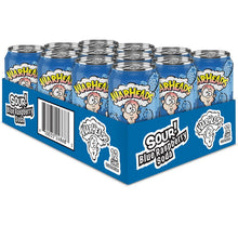 Laden Sie das Bild in den Galerie-Viewer, Warheads Soda Blue Raspberry 12 Dosen