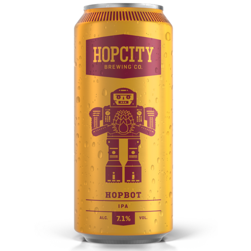 Hopcity Hopbot IPA Moosehead Bier 473 ml Dose