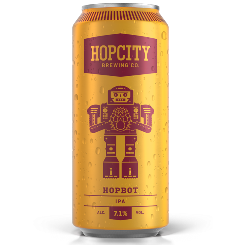 Hopcity Hopbot IPA Moosehead Bier 473 ml Dose