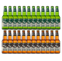 Laden Sie das Bild in den Galerie-Viewer, Moosehead Lager und Pale Ale Flasche 350 ml je 12 Flaschen