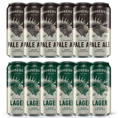 Moosehead Lager 473 ml + Pale Ale Dose 473 ml