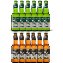 Laden Sie das Bild in den Galerie-Viewer, Moosehead Lager und Pale Ale Flasche 350 ml je 6 Flaschen