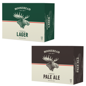 Moosehead Lager und Pale Ale Dose 355 ml 24er Pack