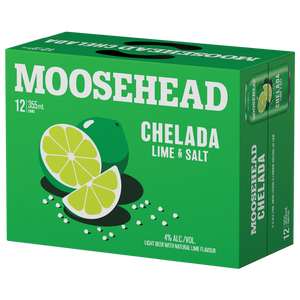 Moosehead Chelada Lime & Salt