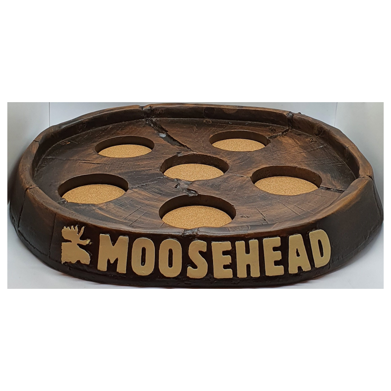 Moosehead Tablett Holzoptik